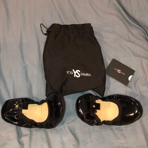 Yosi Samra Patent Leather Ballet Flats - Size 7